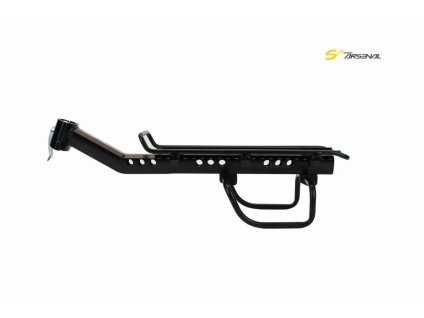 nosič Sport Arsenal 261 na sedlovku Al s bočnicemi černý