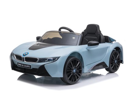 Dětské elektrické auto BMW i8 Coupe sv.modrá (Barva Modrá)