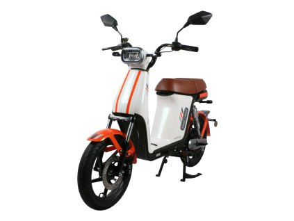 Elektroskútr RACCEWAY® E-BABETA® II, bílo-oranžová (Výkon (W) 250)