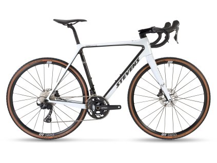 STEVENS Super Prestige 2*12 Carrara White Carbon (Varianta 54cm)