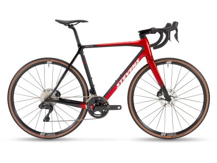 STEVENS Super Prestige Di2 Chrome Red/Black (Varianta 54cm)