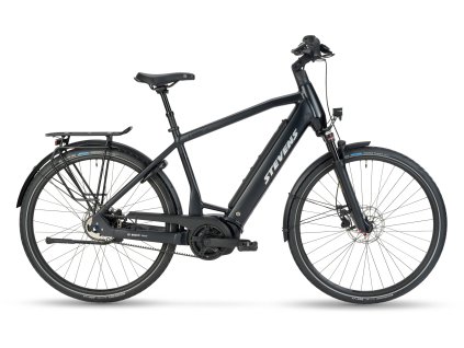 STEVENS E-Courier Luxe HT Stealth Black (Varianta 52cm)