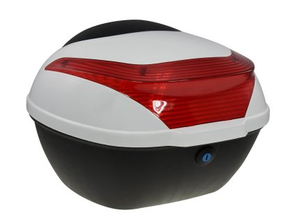 Zadní kufr k elektroskútru RACCEWAY® E-BABETA®, bílý (Barva Bílá)