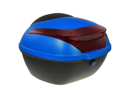 Zadní kufr k elektroskútru RACCEWAY® E-BABETA®, modrý lesk (Barva Modrá)