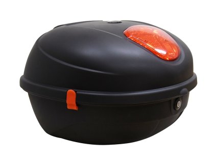 Zadní kufr k elektroskútru RACCEWAY® CENTURY, černý-matný (Barva Černá)