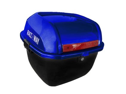 Zadní kufr k elektroskútru RACCEWAY® GALAXY, modrý (Barva Modrá)