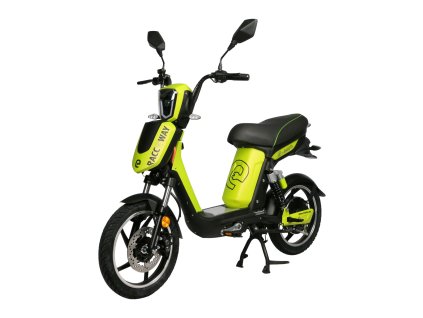Elektroskútr RACCEWAY® E-BABETA®, zelená-metalíza, bez baterie (Výkon (W) 250)
