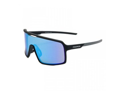brýle Progress VISION černé/modrá skla