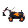 Dětský elektrický bagr Volvo oranžová, Li-Ion (Barva Oranžová)