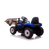 Dětský elektrický traktor Eljet s nakládací lžící modrá, Li-Ion (Barva Modrá)
