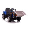 Dětský elektrický traktor Eljet s nakládací lžící modrá, Li-Ion (Barva Modrá)