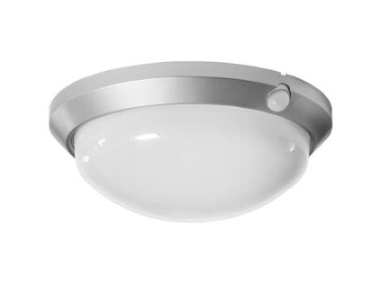 PANLUX Svítidlo OLGA S 60W E27 s čidlem IP44 stříbrná OS-60/CH