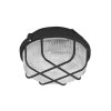 PANLUX Svítidlo KRUH 100W E27 plast IP44 černá SKP-100/C