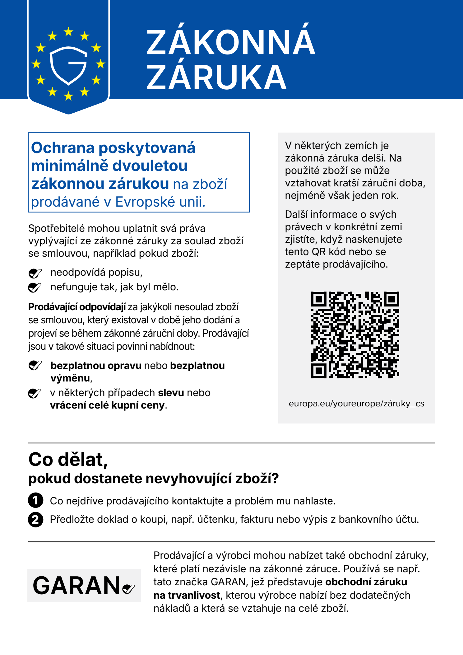 zakonná záruka