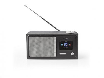 internetove radio nedis rdin3000bk 18 w fm bluetooth do cerne ien287764