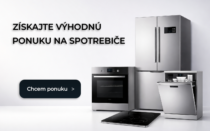 Cenová ponuka na spotrebiče