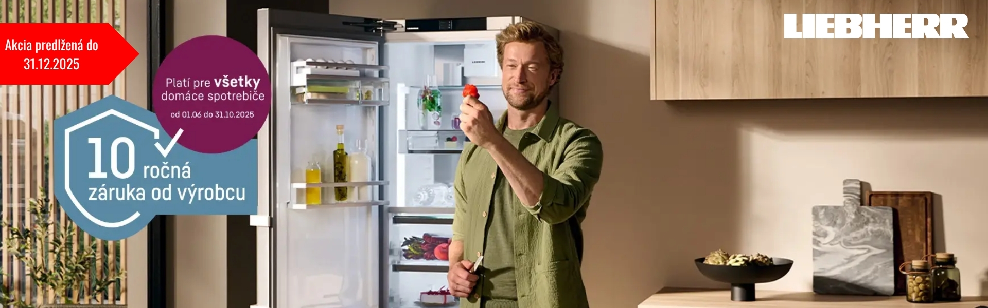 Liebherr 10 ročná záruka do 31/7/2025
