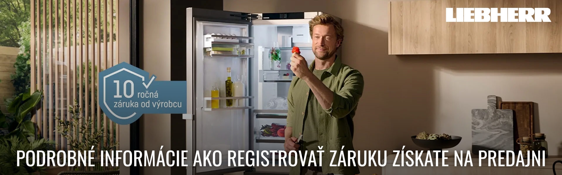 Liebherr 10 ročná záruka do 31/12/2026