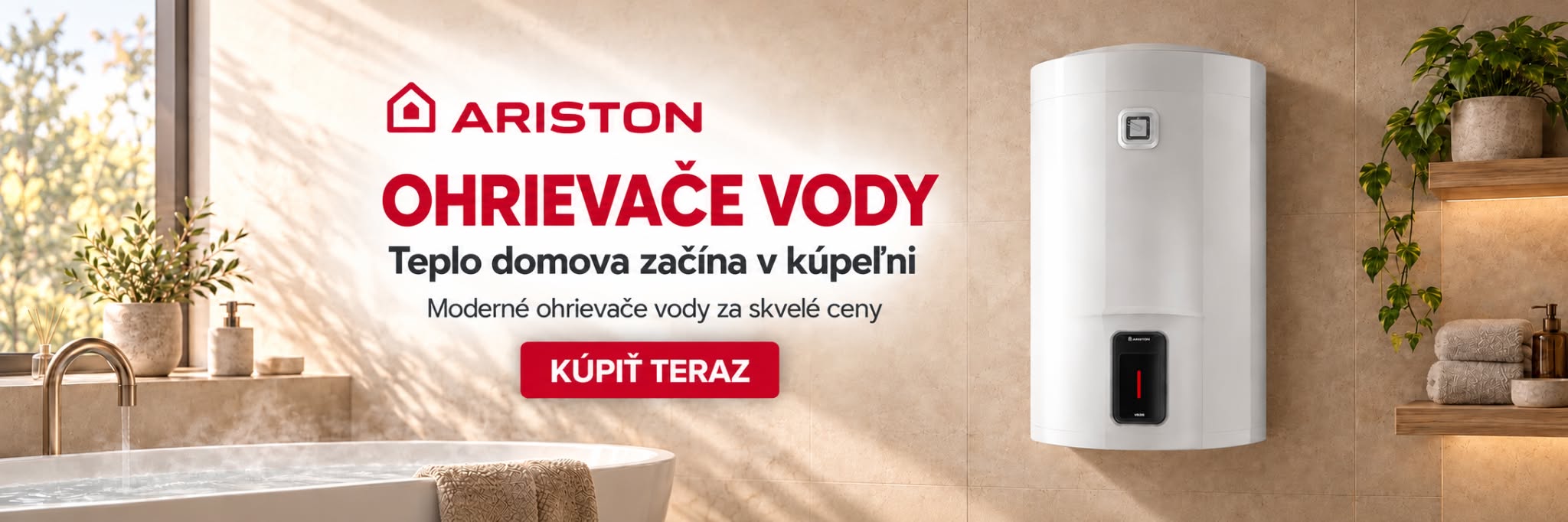 Ariston ohrievače vody