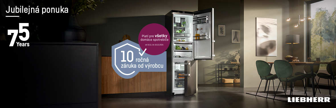 10 ročná záruka Liebherr
