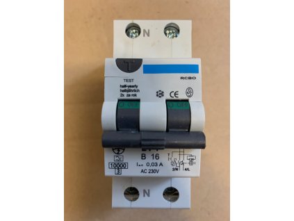 CHRÁNIČ/JISTIČ LFI 16B/1N/0,03