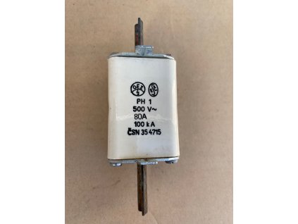 PH1 80A gG POJISTKA NOŽOVÁ 500V 135mm