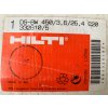 DS-BW 450/3,6/25,4 C20 KOTOUČ DIAMANT HILTI