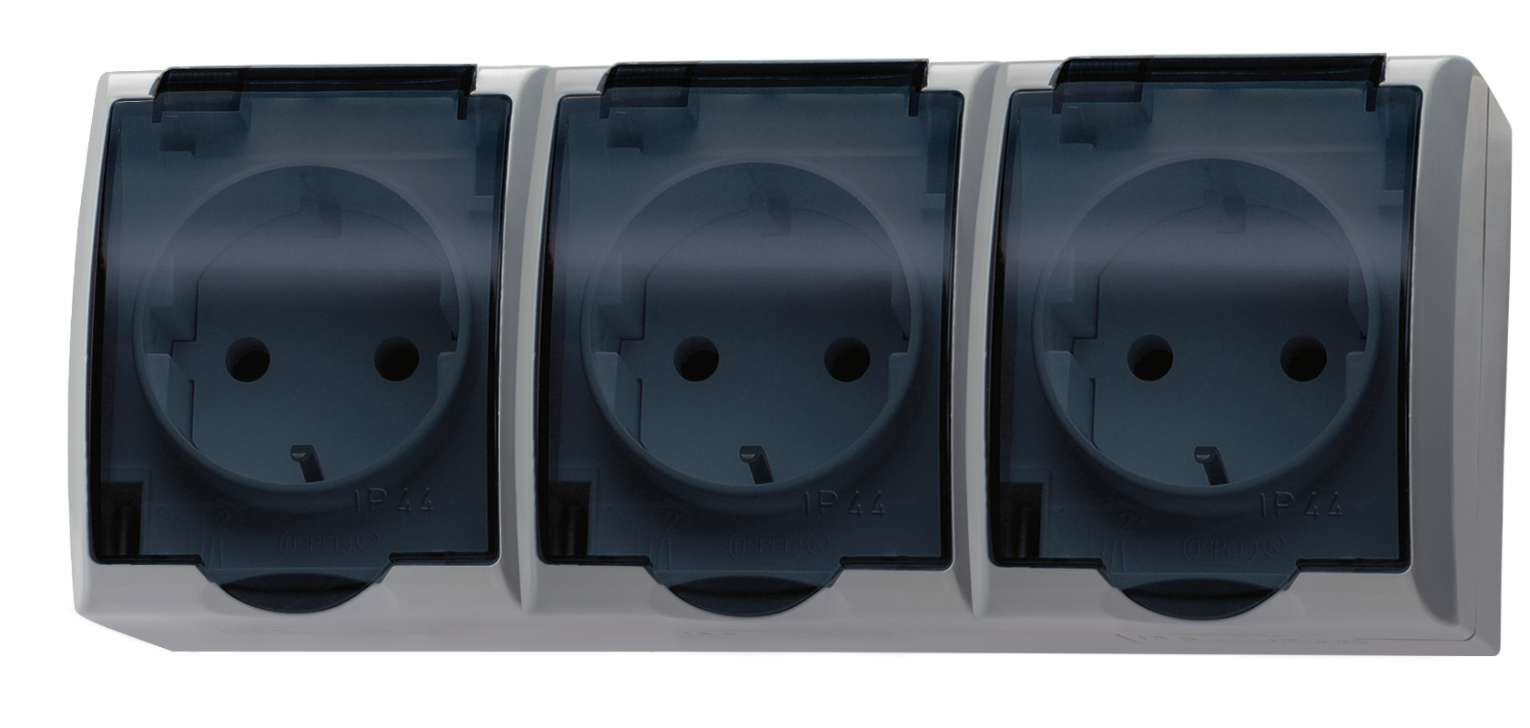 OSPEL FALA - Zásuvky a vypínače do vlhka a prašného prostředí