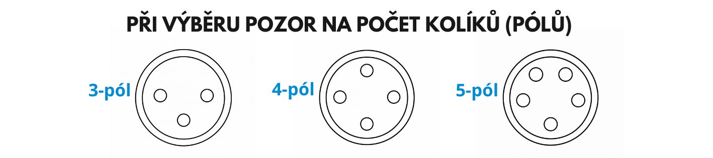 Při výběru pozor na počet kolíků