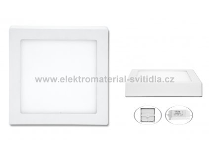 Ecolite LED CSQ-12W/2700K, 17x17cm