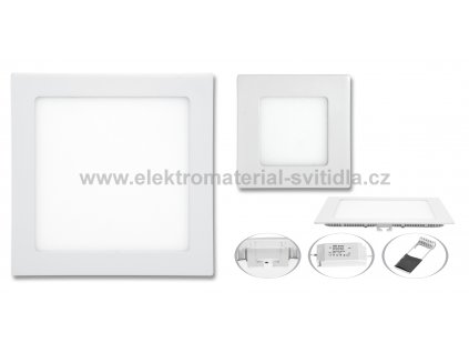 Ecolite LED WSQ-18W/2700K, 22,5x22,5cm