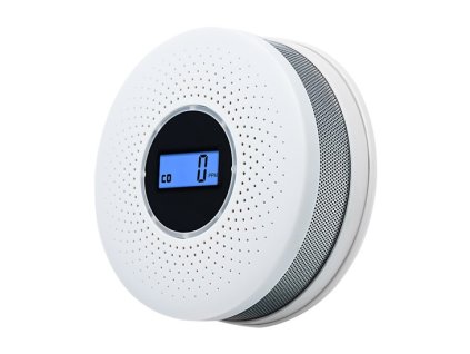 Detektor kouře a oxidu uhelnatého s LCD displejem značky Solight