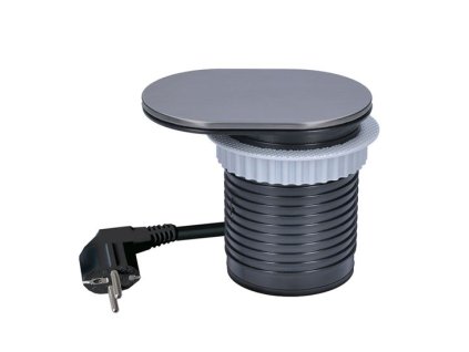 Vestavná zásuvka Solight s posuvným víčkem, USB-A a USB-C s Power Delivery 20 W