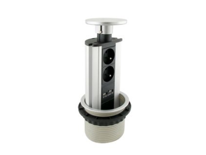 FK technics Výsuvná zásuvka 2x230V+2xUSB