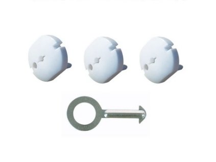 Bezpečnostní zátka - set 3 ks