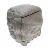 Zahradní kamenný sloupek 4 zásuvky, 230V, IP44, šedý - Ecolite STONE XSTA-224G