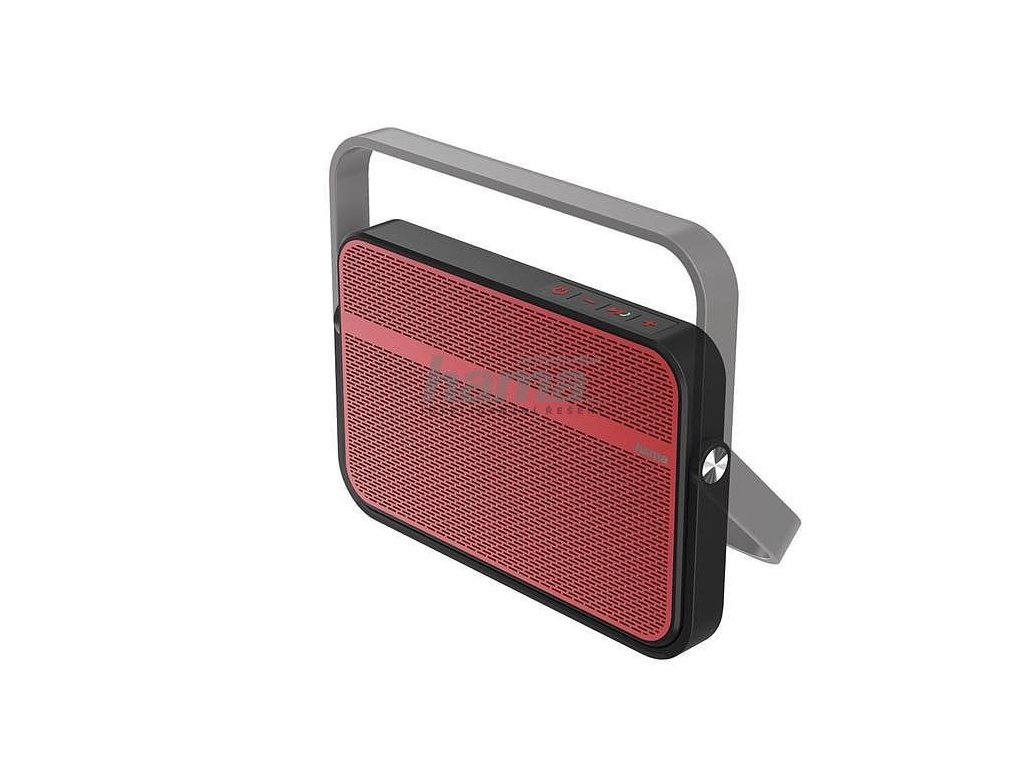Hama 173100 prenosný Bluetooth reproduktor červený