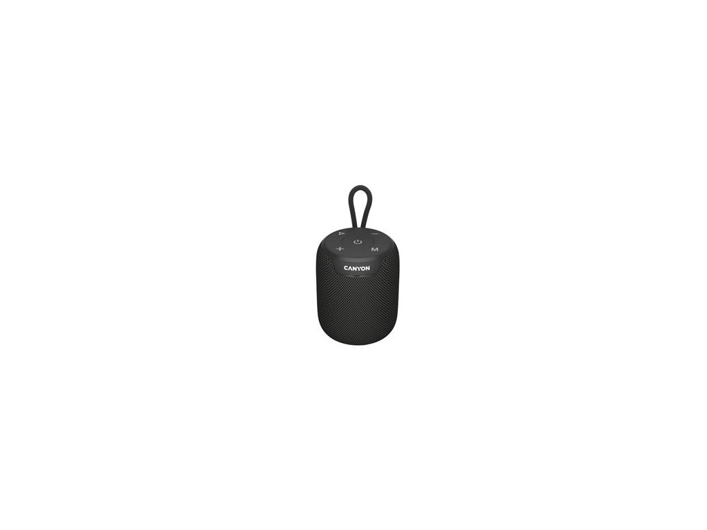 Canyon OnMove 9. Bluetooth 5.3. reproduktor, USB nabíjanie, výdrž 7 hod, SD karta, IPX6, čierny
