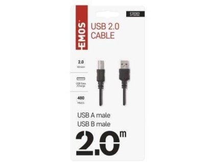 Emos S70202 USBA-USBB 2m Kabel