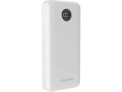 Canyon CNE-CPB2002W 20000mAh Li-Pol biela PowerBank