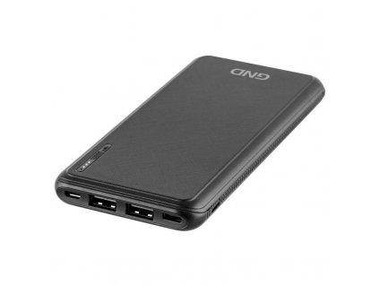 GND GNDPB100001B 10000mAh USB-C/lighting čierna PowerBank