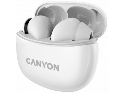 Canyon TWS-5 DF1CNSTWS5W True Wireless Bluetooth biele Slúchadlá