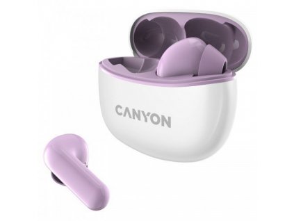Canyon TWS-5 DF1CNSTWS5PU True Wireless Bluetooth fialové Slúchadlá