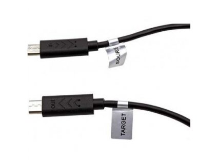 Premiumcord KUR-20 USB-micro na USB-micro 0.3m OTG Kabel