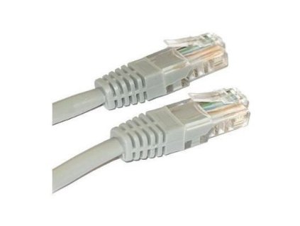 PremiumCord SPUTP150 UTP RJ45-RJ45 CAT5e 15m šedý Kábel