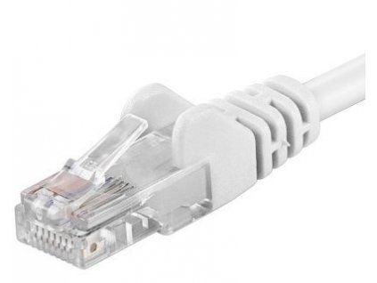 PremiumCord SPUTP020W UTP RJ45-RJ45 CAT5e 2m biely