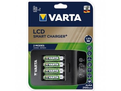 Varta 57684 LCD Smart Charger+    4x2100 AA Nabijacka
