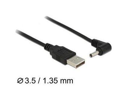 Delock 83577 1.5m USB 2.0 A - DC 3.5x1.35mm Kabel