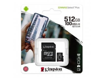 Kingston SDCS2/512GB CANVAS Select Plus