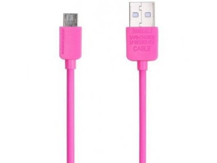 Remax AA-1107 USB-Micro USB 1m ružový Kabel